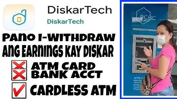 PANO MAG WITHDRAW VIA CARDLESS ATM #DISKARTECH