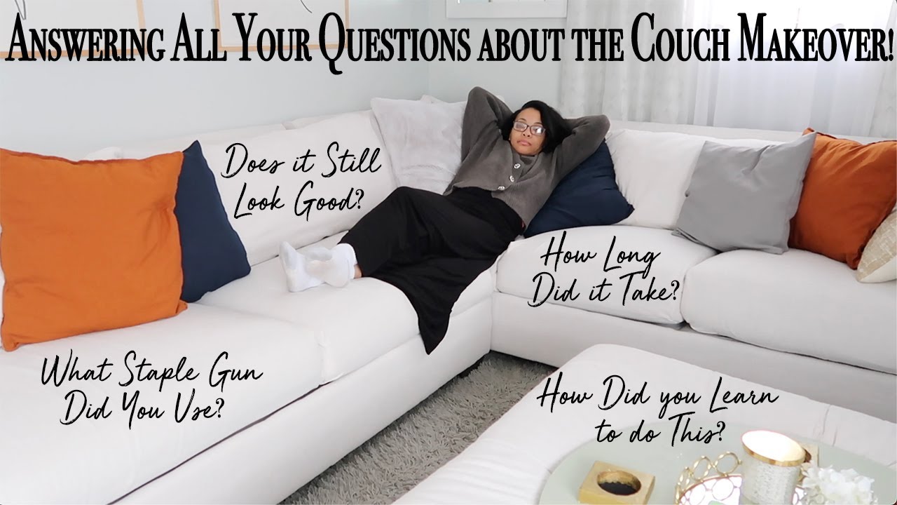 Couch Makeover Q&A ~ Answering Your Questions