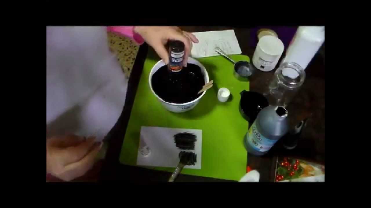 MAKING BLACK GESSO YouTube