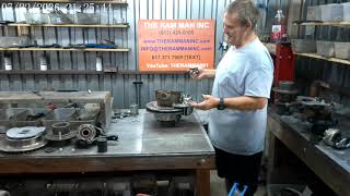 DANA 60 CLOSED KNUCLE FRONT DISC KIT , SUPER SIMPLE M 715