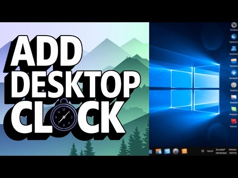 Windows 10: Change Time Zone || How to Set Date and Zones in Setting | Add Desktop Clock on Computer