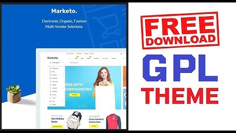Marketo Ecommerce Multivendor Theme