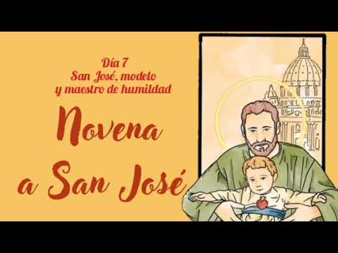 DÍA 7. SAN JOSÉ, MODELO Y MAESTRO DE HUMILDAD #novena #sanjose 
