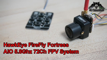 Firefly Fortress 5.8ghz 200mW 72Ch AIO Micro FPV Camera Transmitter