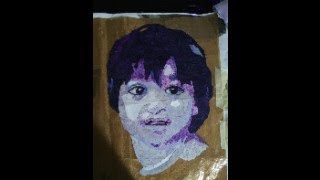 Art Quilt Thursdays at OurTimeToQuilt   October 26, 23   Portrait Quilt Making Part 3  Come join in!