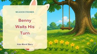 Benny Waits His Turn | Kids Moral Story | Meadow Friends EP09 News