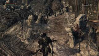 How to kill the beast claw wielding hunter early (Low level) - Bloodborne The Old Hunters