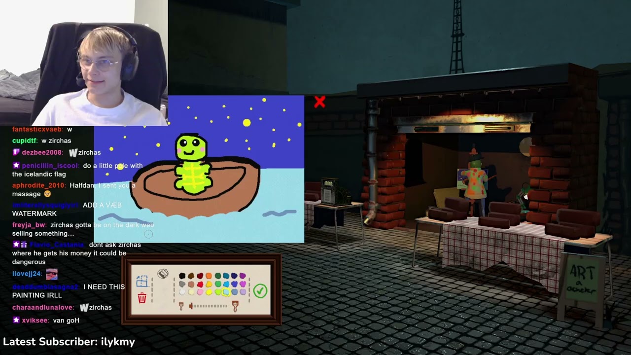 [250723] Hálfdán Twitch Stream (Passpartout: The Starving Artist)