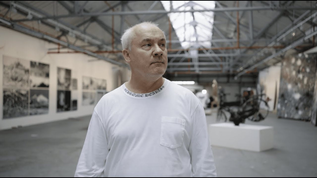 Where the Land Meets the Sea by Damien Hirst - YouTube