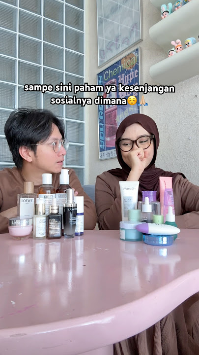 gue shock bgt awal nikah liat meja apip skincarenya begitu semua:) #youtubeshorts #shorts