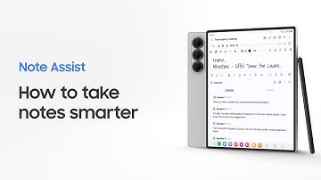 How to use Note Assist | Galaxy AI | Galaxy Z Fold6 | Samsung