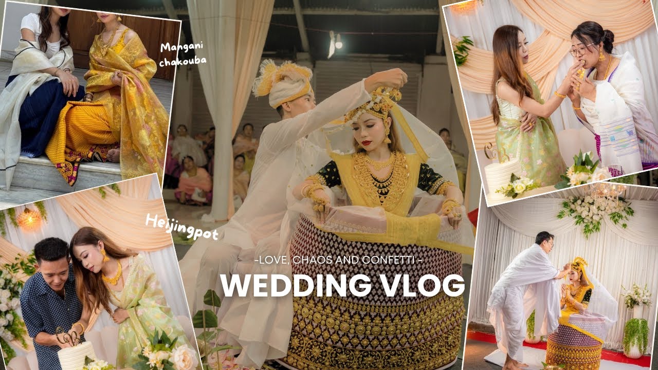 New vlog| Moments from my sister’s wedding✨💍| MANIPURI WEDDING