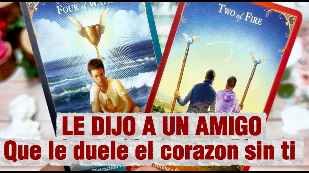 🕉️LE DIJO A UN AMIGO QUE LE DUELE EL CORAZON SIN TI🕉️