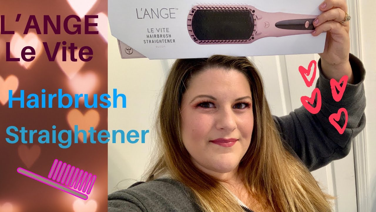 L’ANGE Le Vite Hairbrush Straightener Review | Did it work?