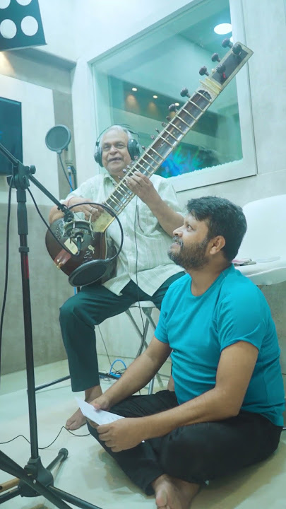 Sitar Recording at Audio7 Music Studio, Umashankar Shukla With Sarbarish Majumder #aashiqui