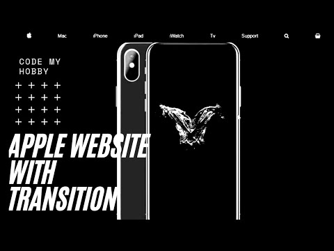 Apple Website Clone | Using CSS3 AND JS