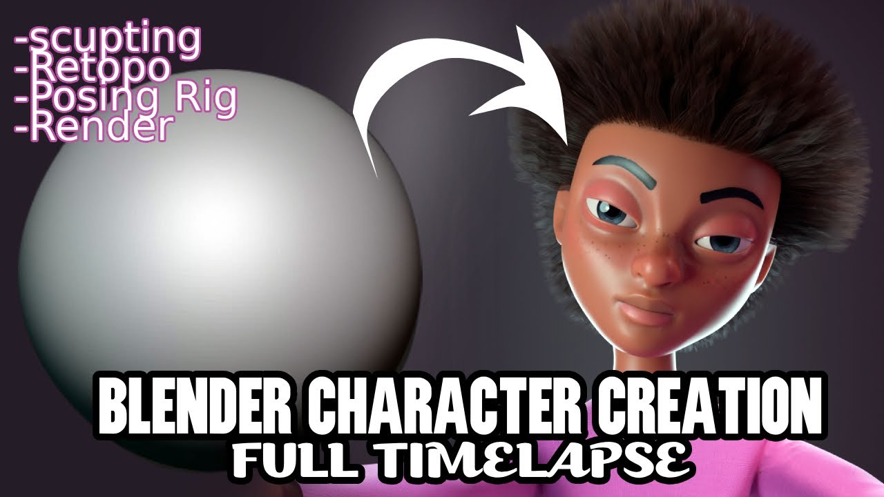 HOW TO CREATE A 3D CHARACTER READY FOR RIGGING AND ANIMATION IN BLENDER ...