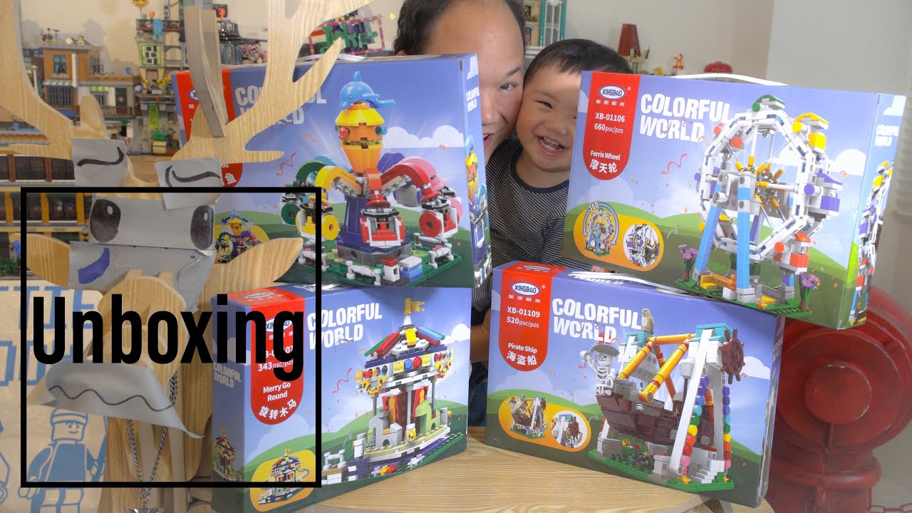 Colorful World - A XINGBAO Unboxing and store update 01106