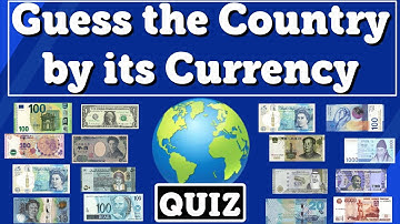 Guess the Country by its Currency Quiz | Guess the Currency Challenge