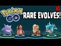 PGO: Pokemon GO | HIGH CP & RARE POKEMON EVOLUTIONS - Gengar, Charmeleon, Arcanine, Gyarados & More!