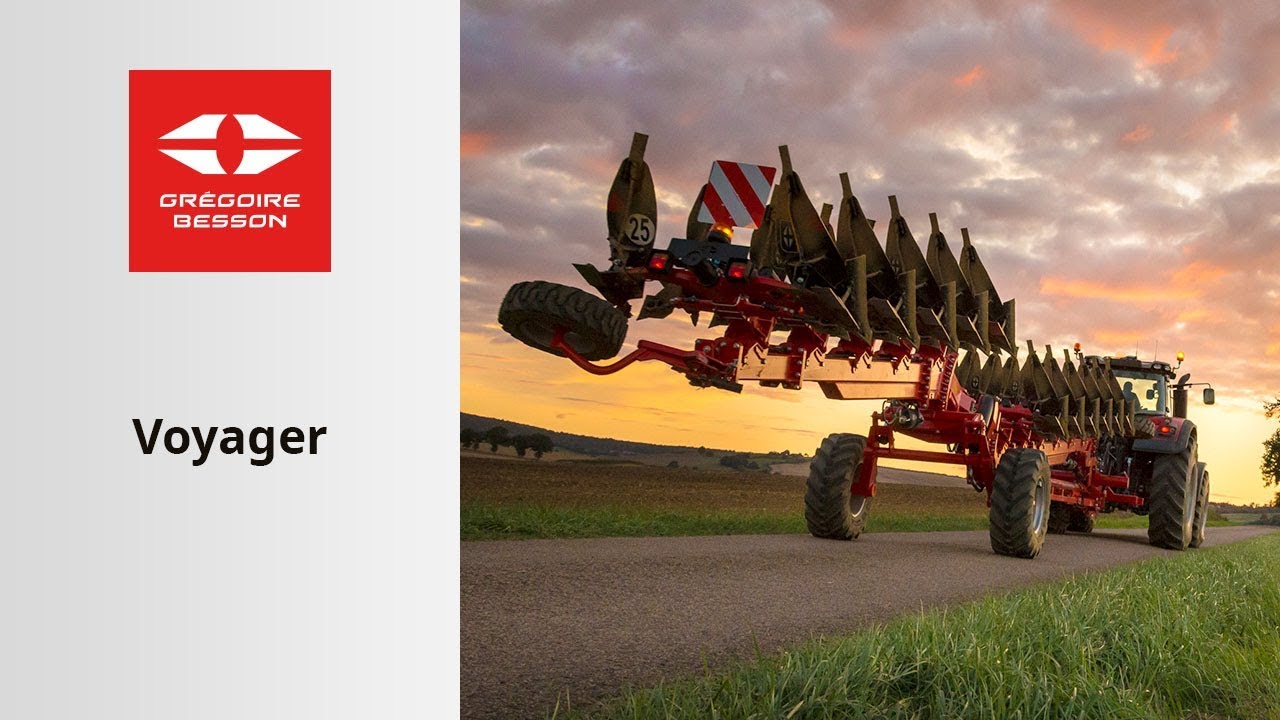 Semi mounted plough VOYAGER - Range presentation - Gregoire Besson