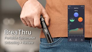 BreaThru Simple, Portable Spirometer - Exclusive Early Unboxing and Review!