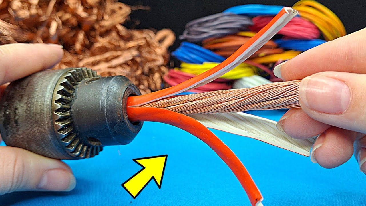How to Make a Homemade Wire Stripper | Save Time and Money.
