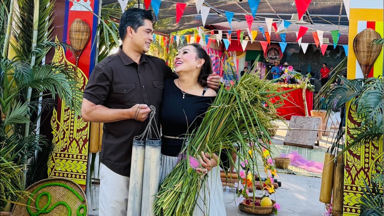 Traditional Rice Harvest Ceremony Khmer