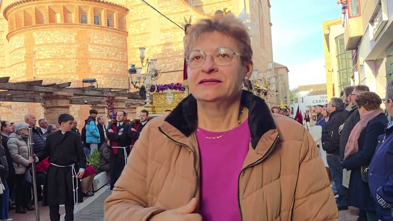 Balcón de Pilatos. Semana Santa en Campo de Criptana, viernes Santo mañana 2025