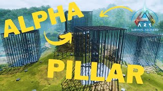 Ark Ascended How To Build The Island Alpha Pillar 41,66 Landbase Pvp 2024