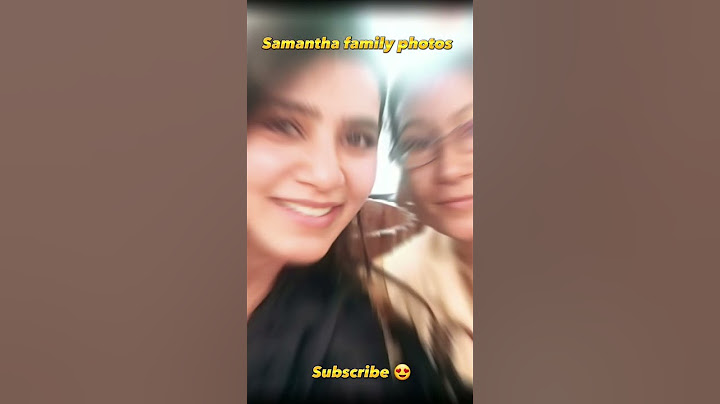 Samantha Family 👪 photos 💕 l childhood photos 😍 l #shorts #viral #samantha #tollywood #actress