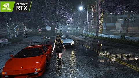 GTA5-Photorealistic Graphics and Natural Vegetation On RTX 3080Ti RAY TRACING ON