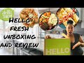 Hello Fresh Unboxing *Not Sponsored* - Cooking Video + Review