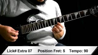 Oriental Hijaz Guitar Licks - Extra 07