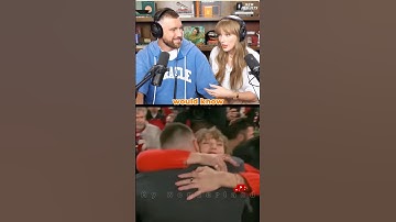 Taylor Swift Talking About The First Time Being On The Field To Support Travis Kelce! #taylorswift