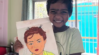 বহুদিন বাদে ভিডিও সাথে ভুতুর ঝুঁটি বেঁধেছি Drwaing Class theke নিয়ে এলো এত্ত সুন্দর উপহার 📝