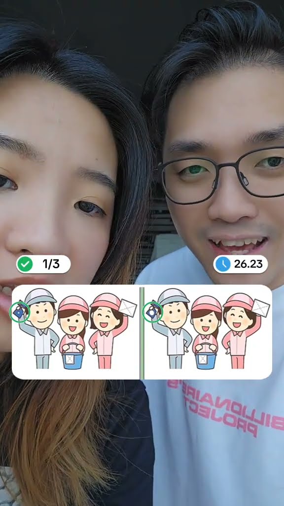 CARI 3 PERBEDAAN GAMBAR INI!