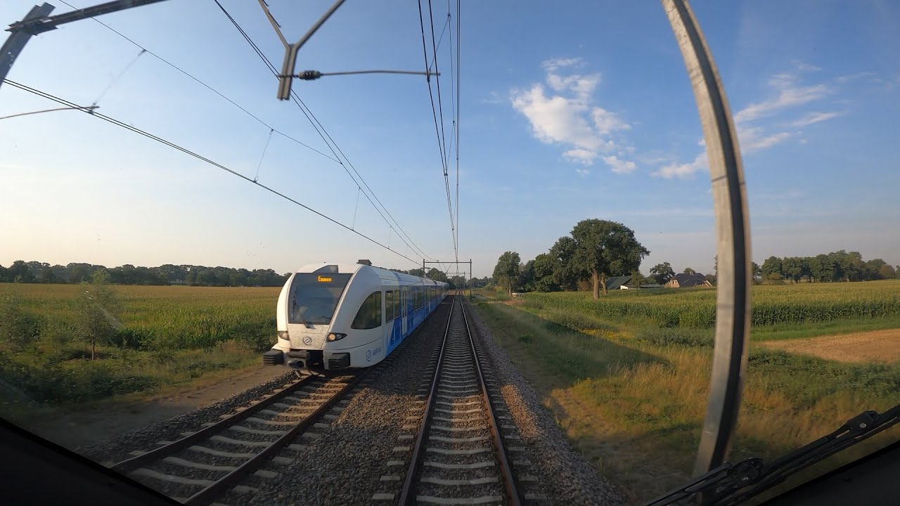 4K Cabinerit Coevorden - Zwolle (spitstrein) 10-08-2020