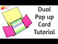 Dual Pop Up Card Tutorial by Srushti Patil