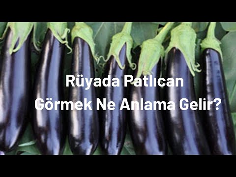 Rüyada Patlıcan Görmek Ne Anlamadır?, Rüyada Patlıcan Görme