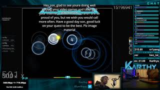 Stamina man returns! 8* 240bpm deathstreams / bursts (Only missed on 1 stream)