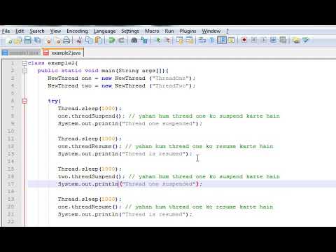Learn Java in Hindi 35 A   Thread Programming