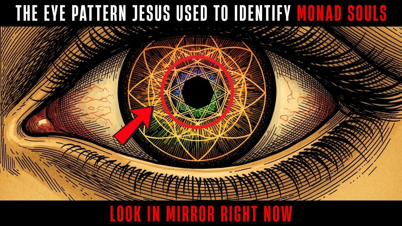 The Eye Pattern Jesus Used To Identify Monad Souls — Look In Mirror Right Now
