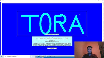 Minimal spanning tree solution using Tora software