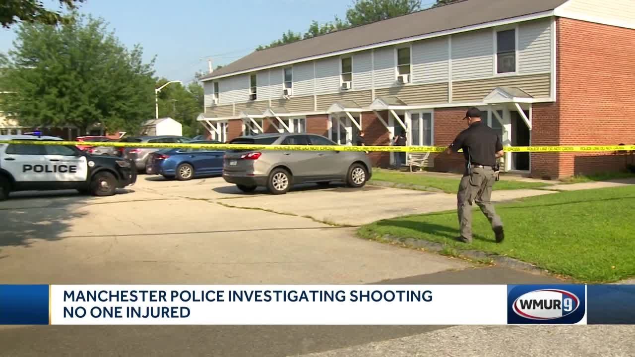 Police investigate shooting at Manchester apartment complex - YouTube