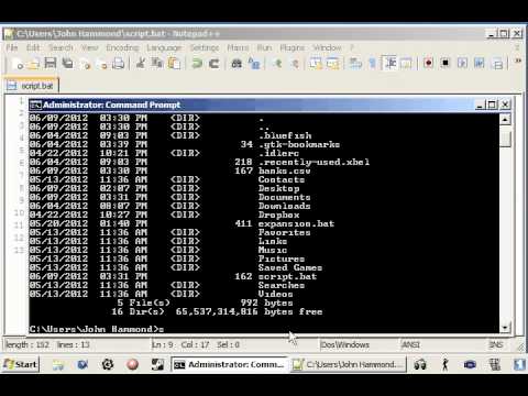 Batch 37 For through File Content