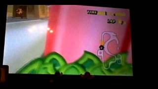 [MKWii] GCN Peach Beach exploring #1 (with hacks) screenshot 5