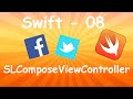 SWIFT TUTORIAL 08 - Facebook und Twitter Post
