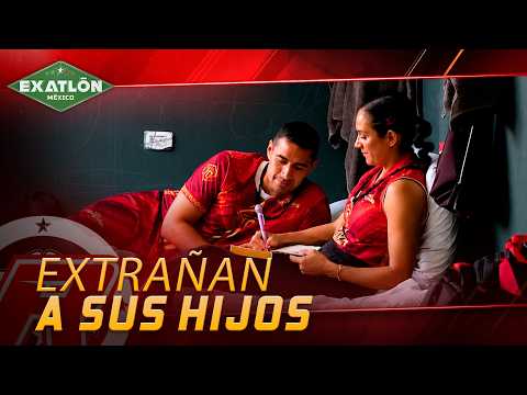 EXTRAÑAR A SUS HIJOS LOS HACE QUEBRARSE EN PLENA COMPETENCIA | EXATLÓN MÉXICO DÉCIMA TEMPORADA