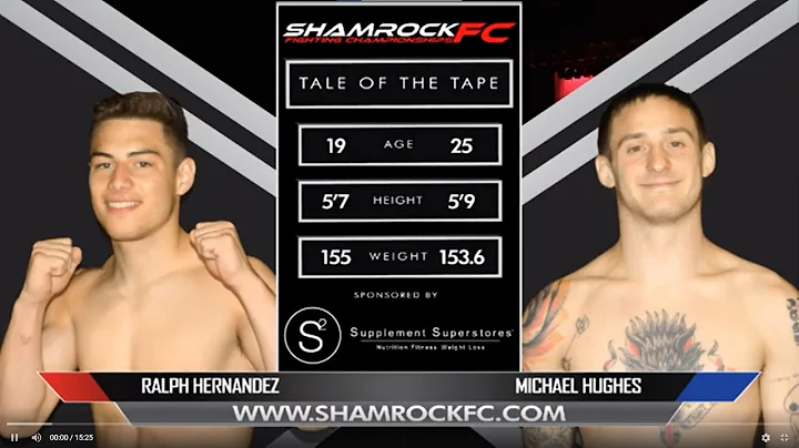 Shamrock FC 306  Ralph Hernandez vs  Michael Hughes